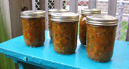home canned salsa