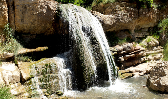 Diamond Fork Hot Springs - Waterfall