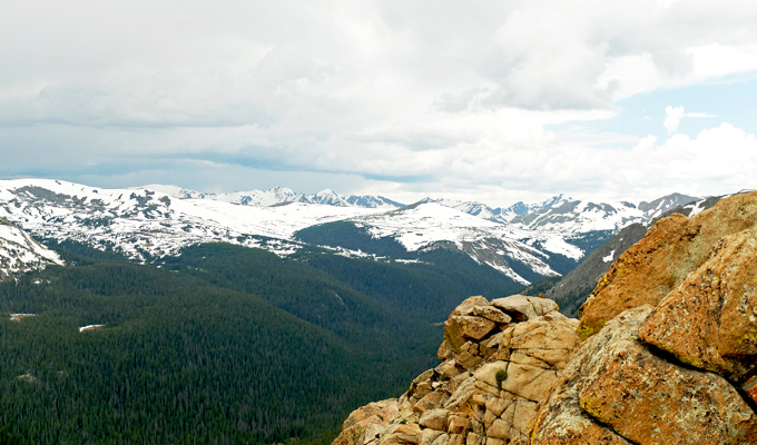 Rocky Mountain National Park Tundra View pic